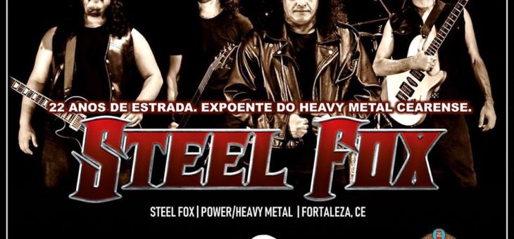 Steel Fox performs at the Metal Cariri Alliance